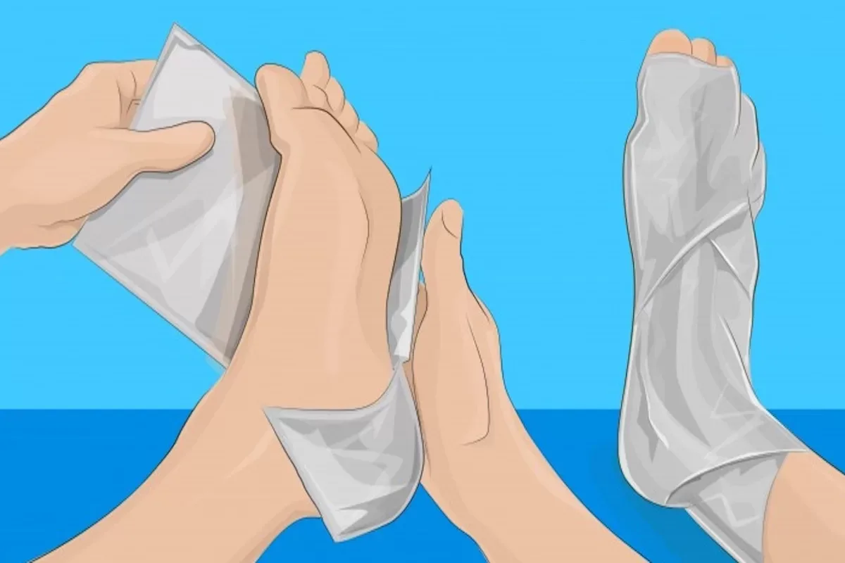 Waarom je vandaag nog aluminiumfolie om je voeten wilt wikkelen!