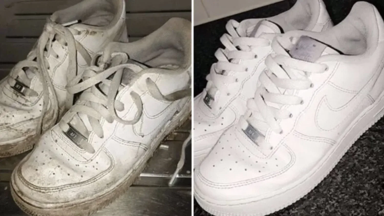 Maak je witte sneakers weer als nieuw met deze eenvoudige tip!