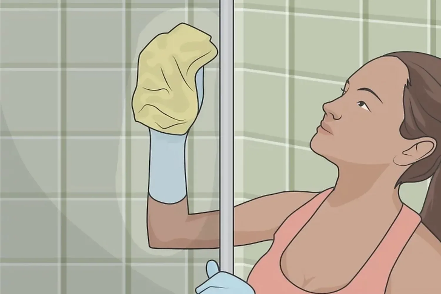 Zitten je douchedeuren onder de kalkaanslag? Met dit trucje zijn ze zo weer schoon!