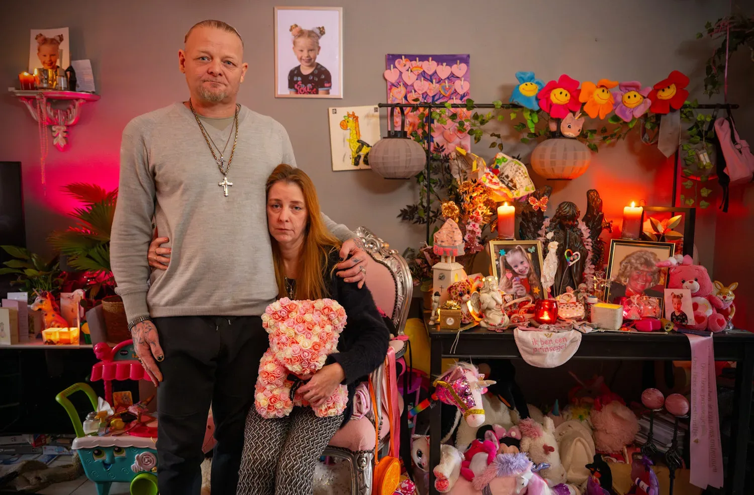 Berry en Renate waarschuwen andere ouders, nadat hun dochtertje van 5 sterft aan waterpokken