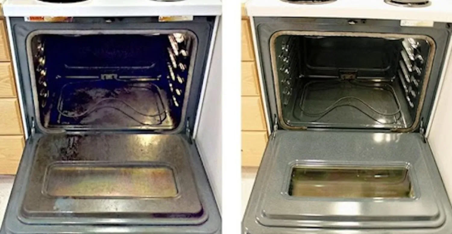 Breng dit huismiddeltje aan op je oven en het glanst als nooit tevoren!