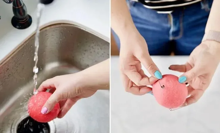 Deze oma stopt altijd een veiligheidsspeld in de wasmachine. De reden is geweldig! (het werkt echt)