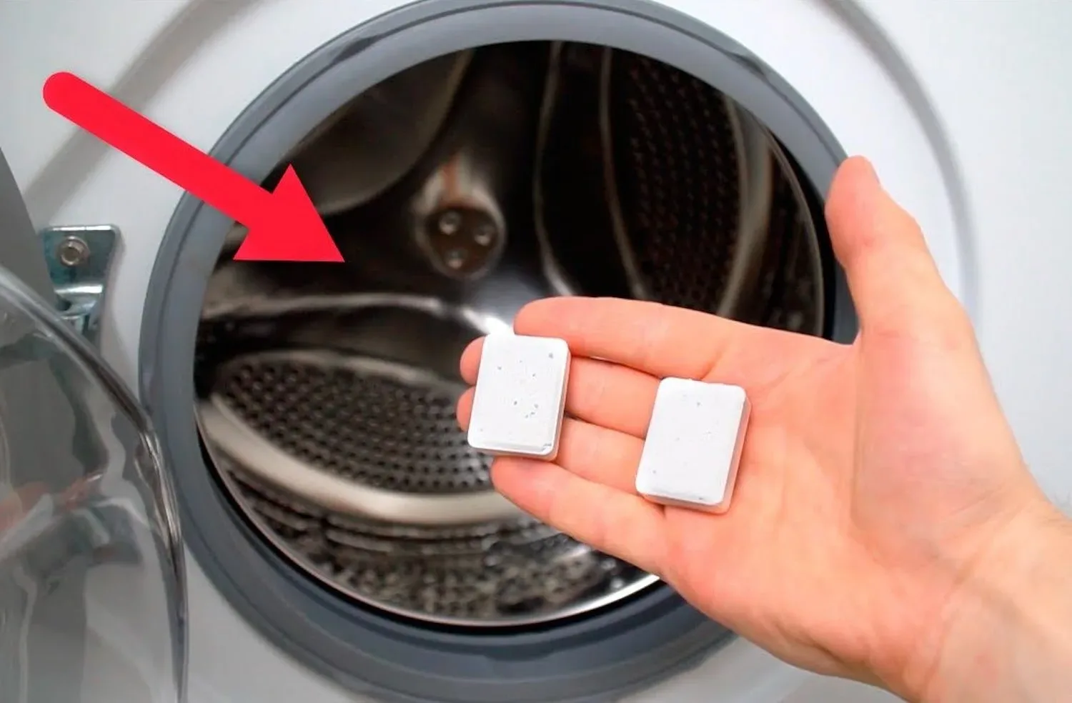 Met deze tip komt al het vuil uit de wasmachine (alle stank weg)