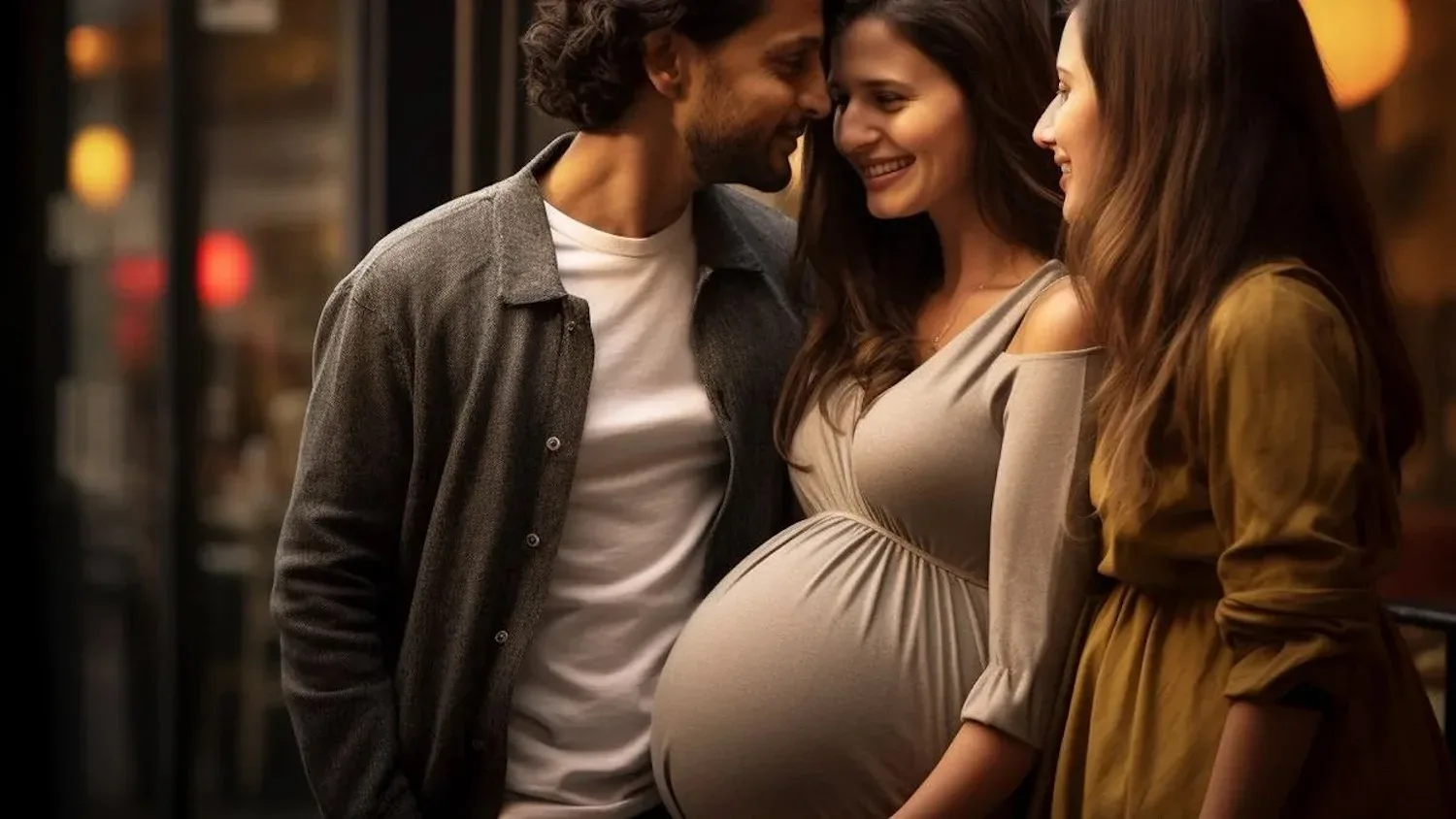 Zij wou een trio maar de derde wiel van de trio raakt zwanger