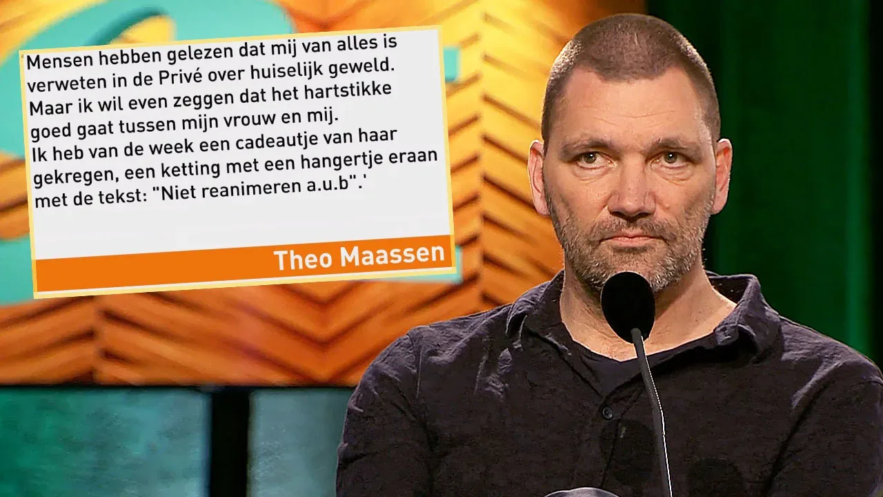 Theo Maassen reageert op de beschuldigingen : “Ze werd weggedragen in een ziekenwagen”