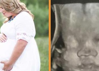 Bij de begrafenis van haar man ziet ze dat ze zwanger is, 25 weken later onthult dokter het ongelofelijke