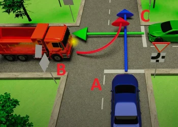 Test je kennis van het verkeer: Wie mag eerst?