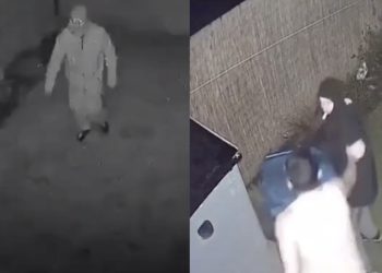 Huiseigenaar betrapt inbreker in zijn achtertuin en pakt hem aan