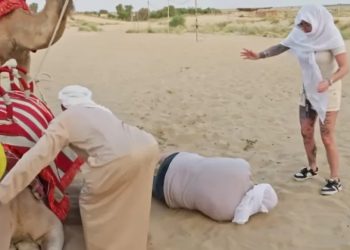 Zien: Peter Gillis beland bijna in het ziekenhuis na grote val