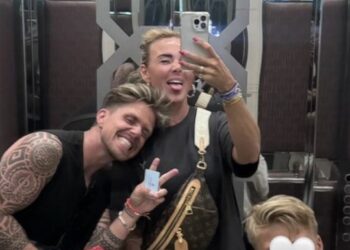 Monique en André Hazes jr zitten toch niet altijd op één lijn