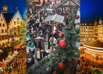 Verstoorde kerstmarkt in Essen door optocht moslims: “Geen respect voor de traditie”