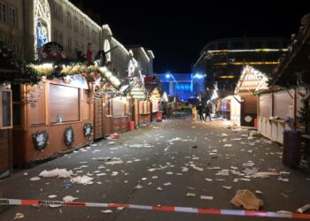 Dodental bij aanslag op kerstmarkt Maagdenburg loopt op: vijf doden en meer dan tweehonderd gewonden