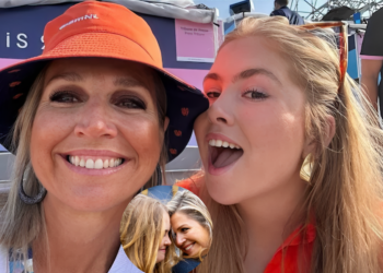 Máxima en Amalia samen gespot tijdens moeder-dochtertrip in Madrid