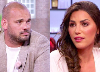 Yolanthe Cabau verraste jarige Wesley Sneijder op een bijzondere manier..