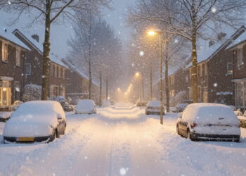 KNMI slaat alarm: sneeuwinvasie op komst, delen van Nederland kleuren wit