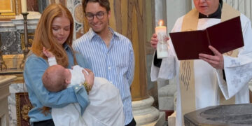 Christiaan Bauer en nieuwe liefde Rosalie verwelkomen nu al een baby samen