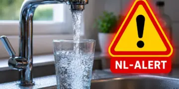 Ziekmakende bacterie ontdekt in drinkwater: inwoners krijgen dringend NL-Alert