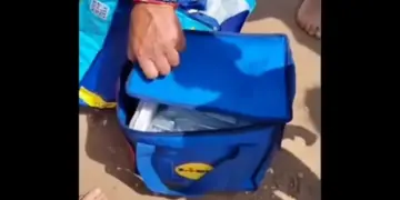 Lidl-tassen vol cash gevonden op strand: waarde loopt op tot 700.000 euro