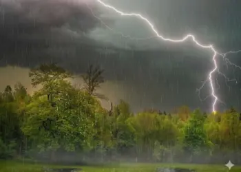 Tropische hitte zorgt in de vanavond voor flink noodweer: hier gaat het vanavond helemaal los!