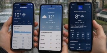 De ene weerapp zegt zon, de andere regen: hoe kan dit eigenlijk?