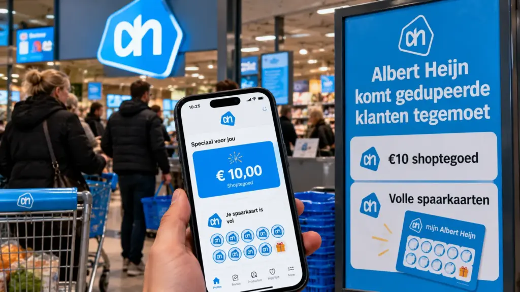 Albert Heijn trekt de portemonnee na grote storing, maar niet iedere klant profiteert