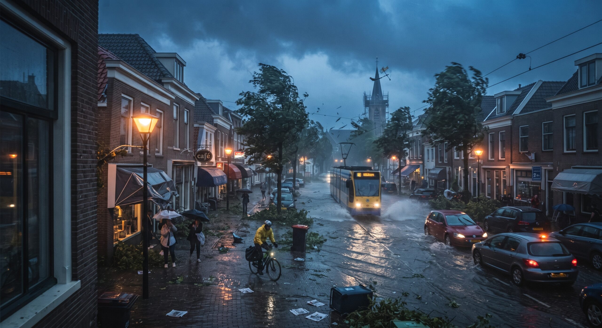 Rustig begin van het weekend? Vergeet het maar, vanavond wordt het onstuimig