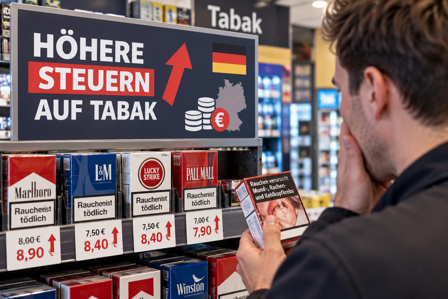 Duitsland verhoogt belastingen en deze producten zijn straks flink duurder over de grens